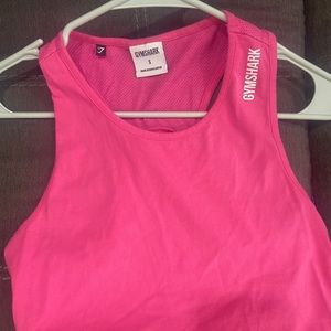 Gymshark Training Cropped Vest - Pink